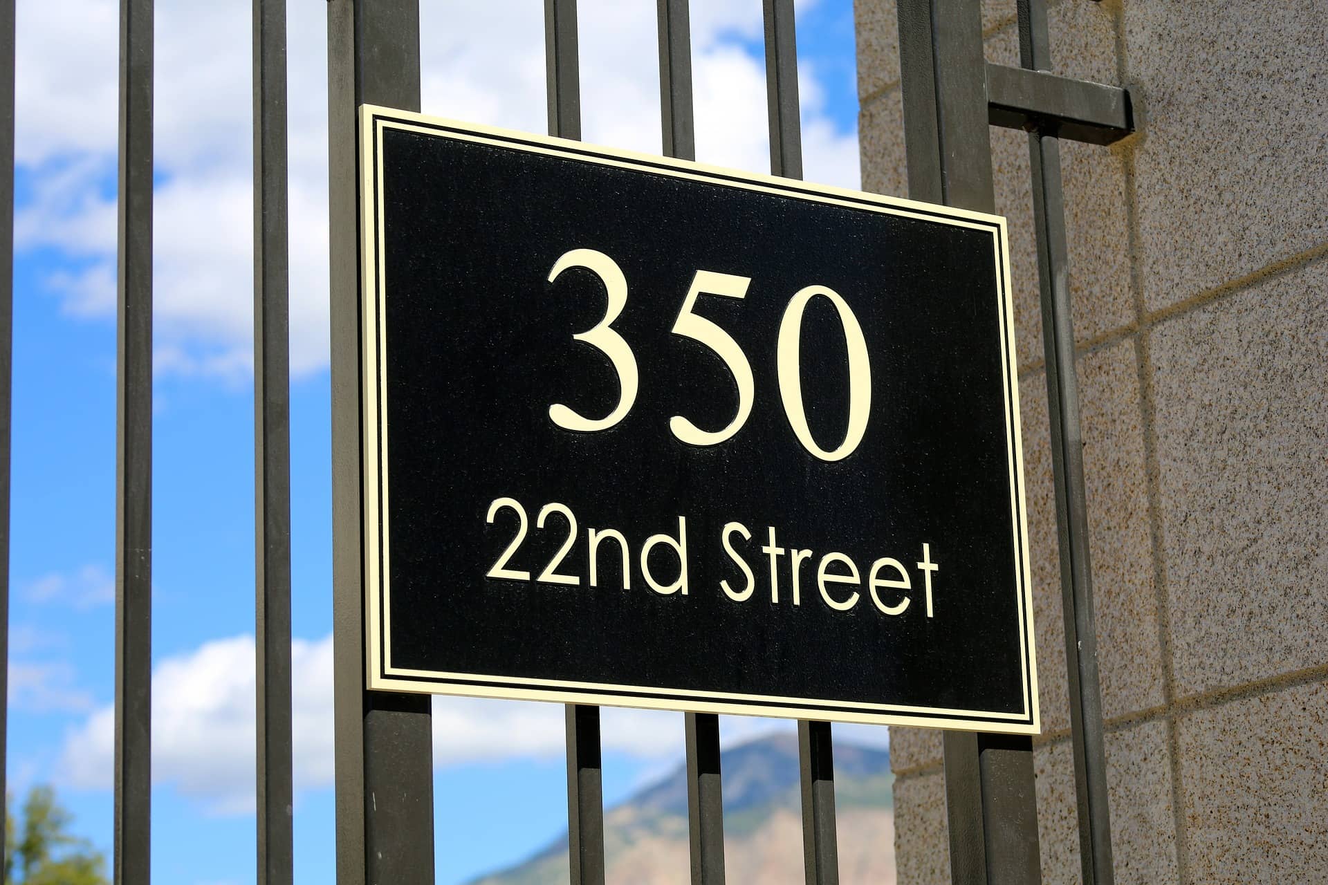 Digital Property Street Address.